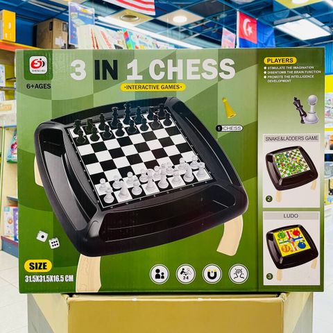 3 In 1 Family Chess