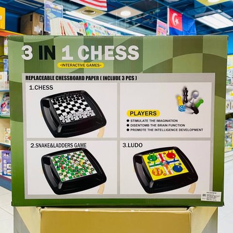 3 In 1 Family Chess