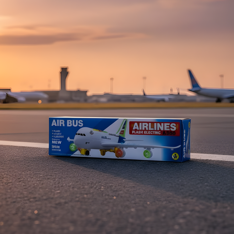 Airlines Air Bus Flash Eletric A380