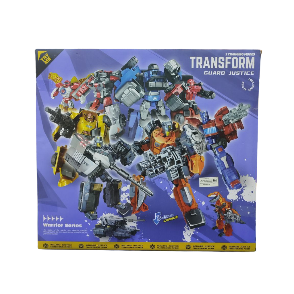 Deformed Number Transformation Robot