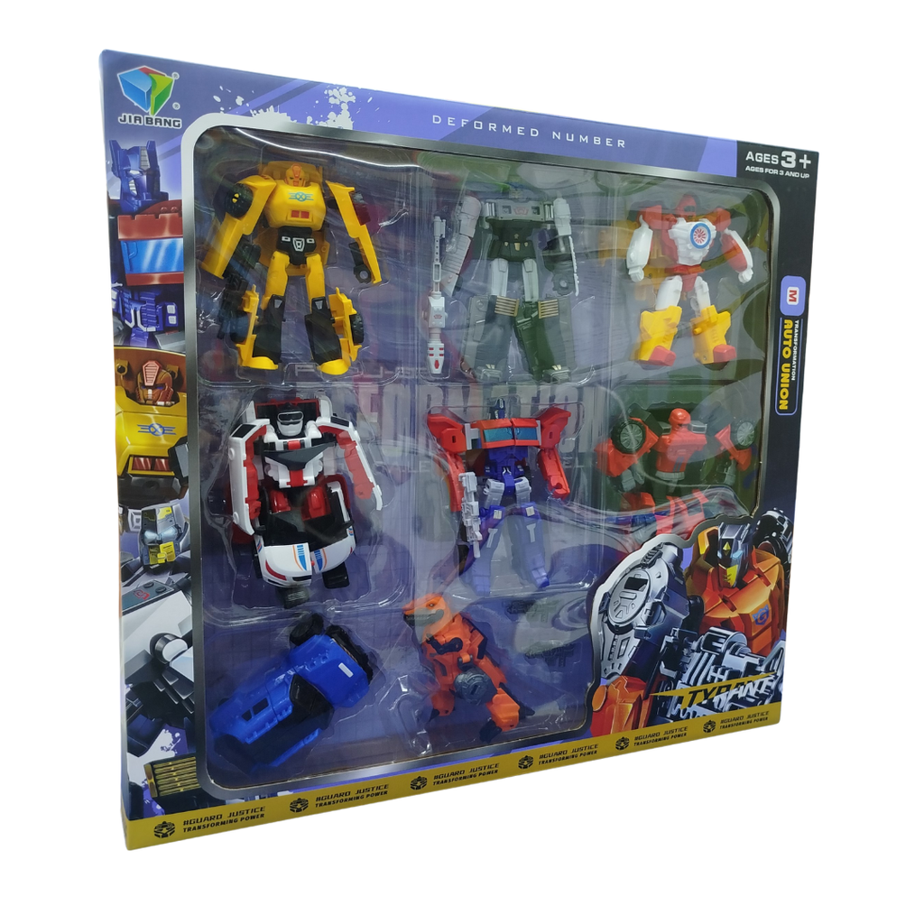 Deformed Number Transformation Robot