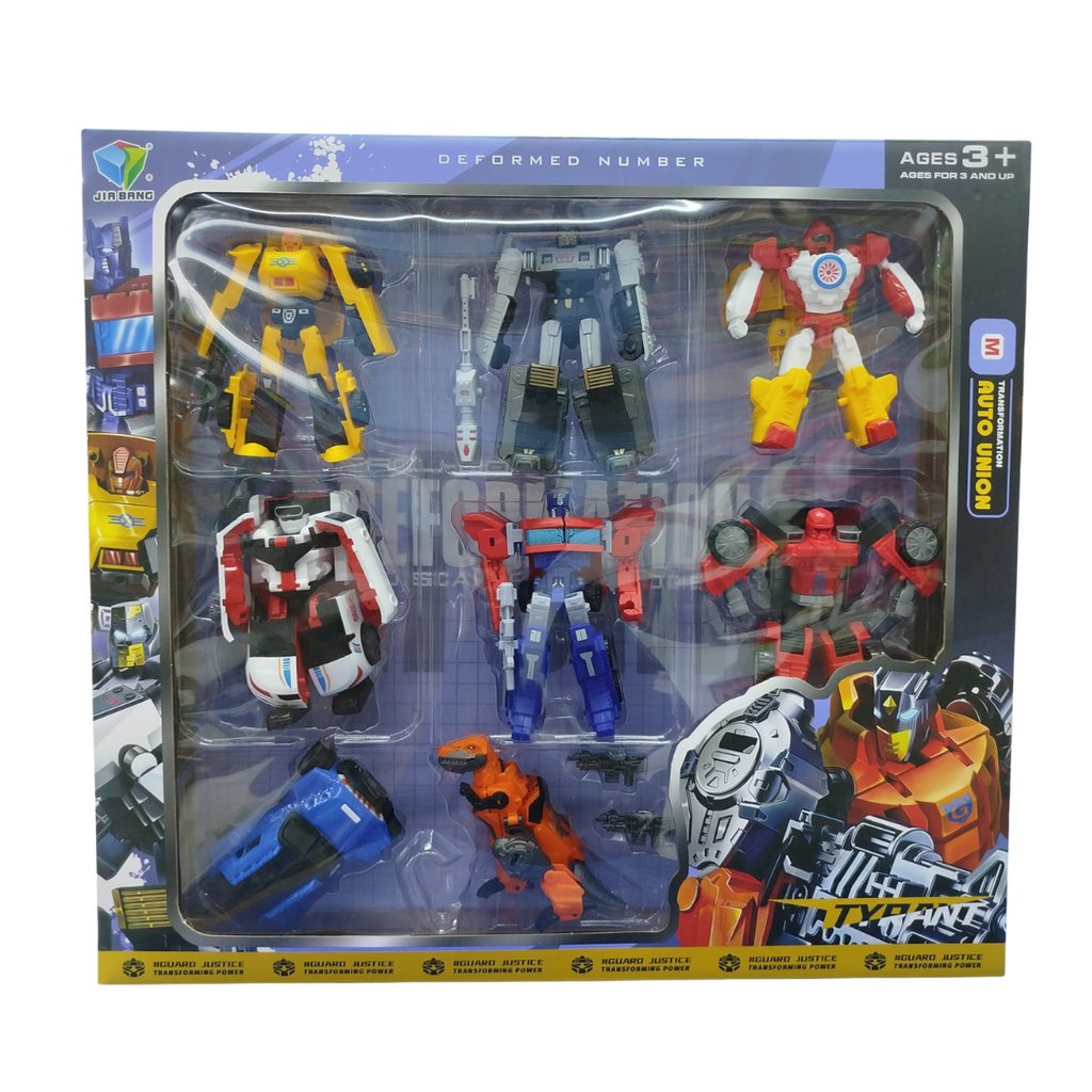 Deformed Number Transformation Robot