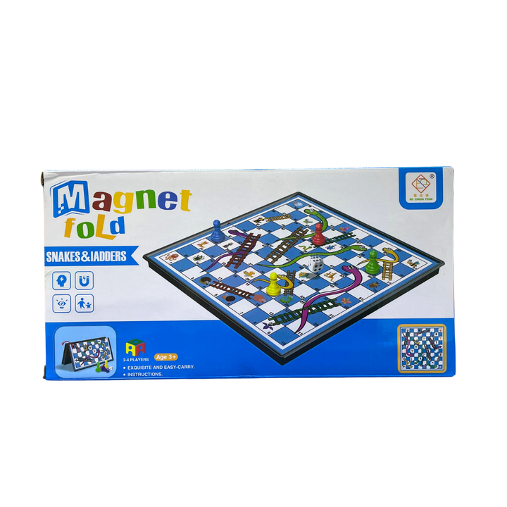 Magnet Fold Snakes & Ladders