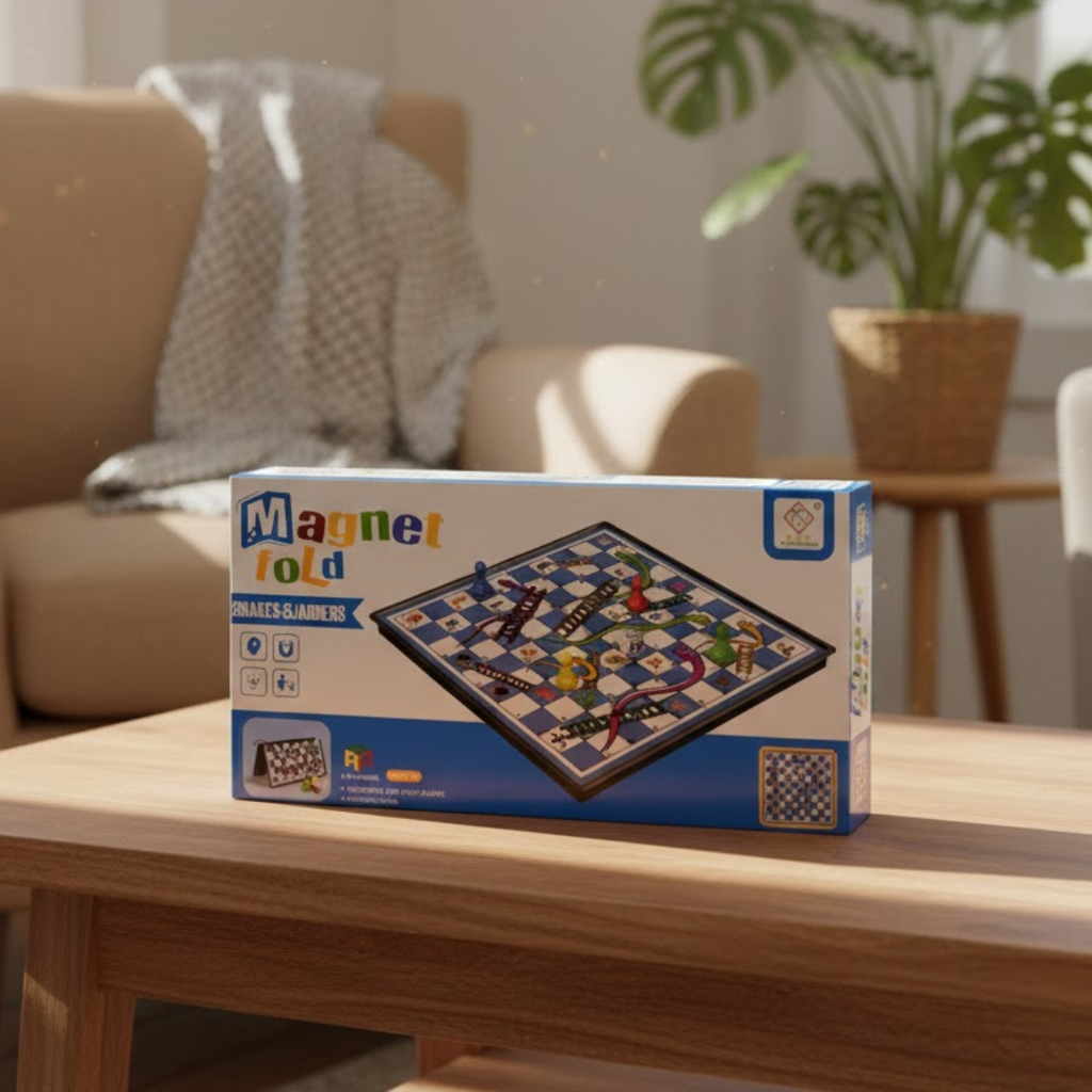 Magnet Fold Snakes & Ladders