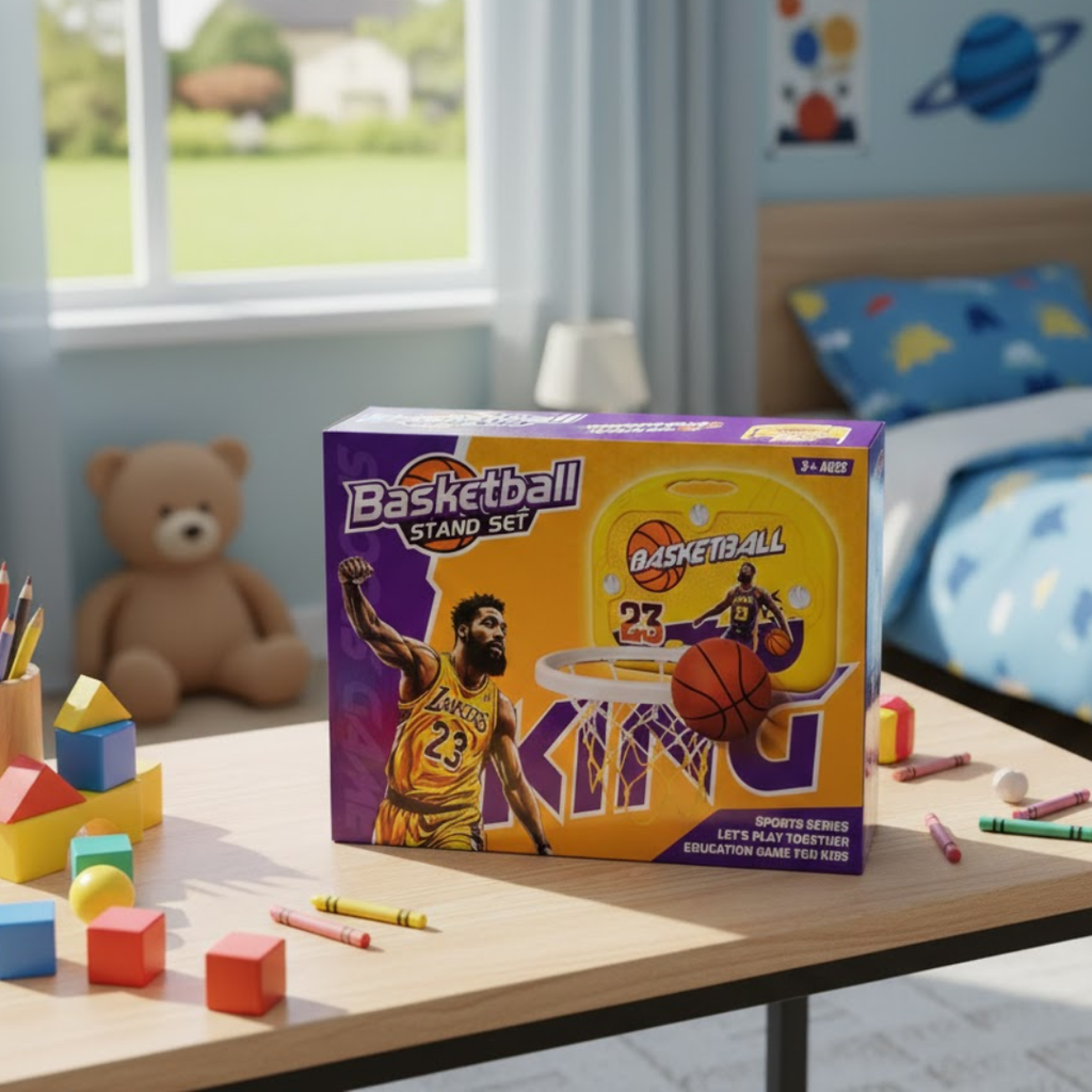 Baketball Sport Stand Set