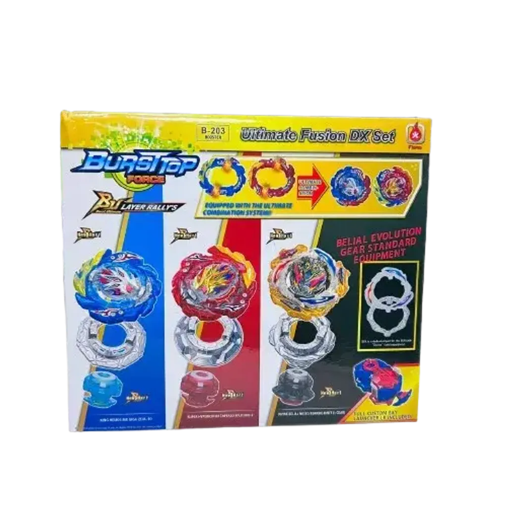 Set Beyblade UX A TOP X / Beybade X / Bursttop Force