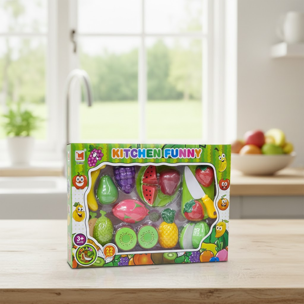 Food Kitchen Funny Vegetables Fruits