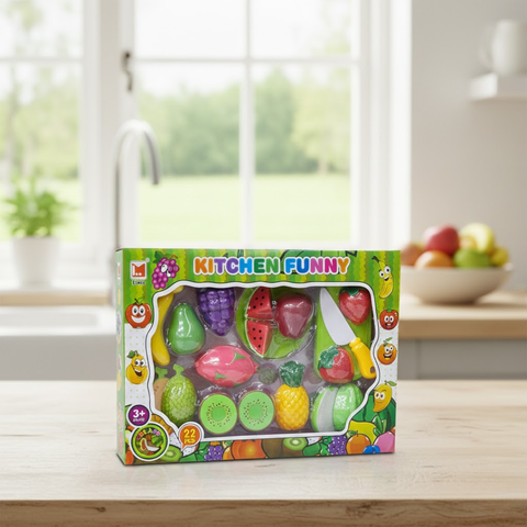 Food Kitchen Funny Vegetables Fruits