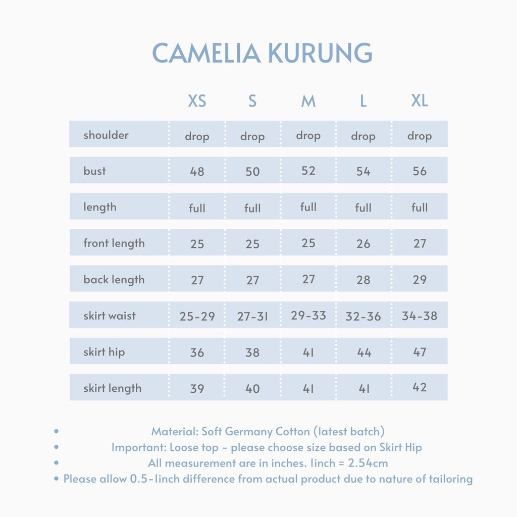 camelia chart