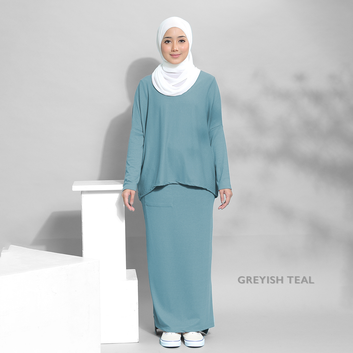 cozy greyish teal