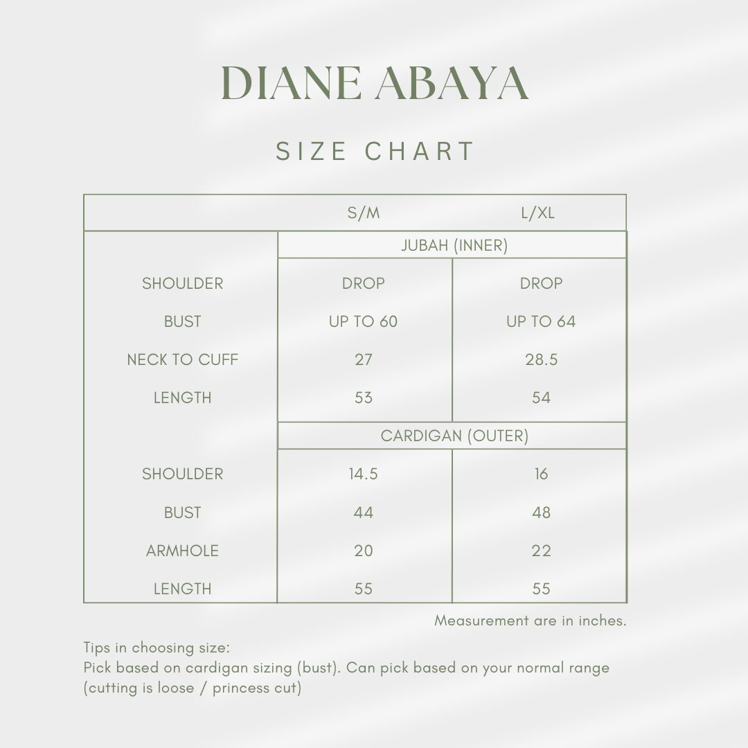 chart diane abaya