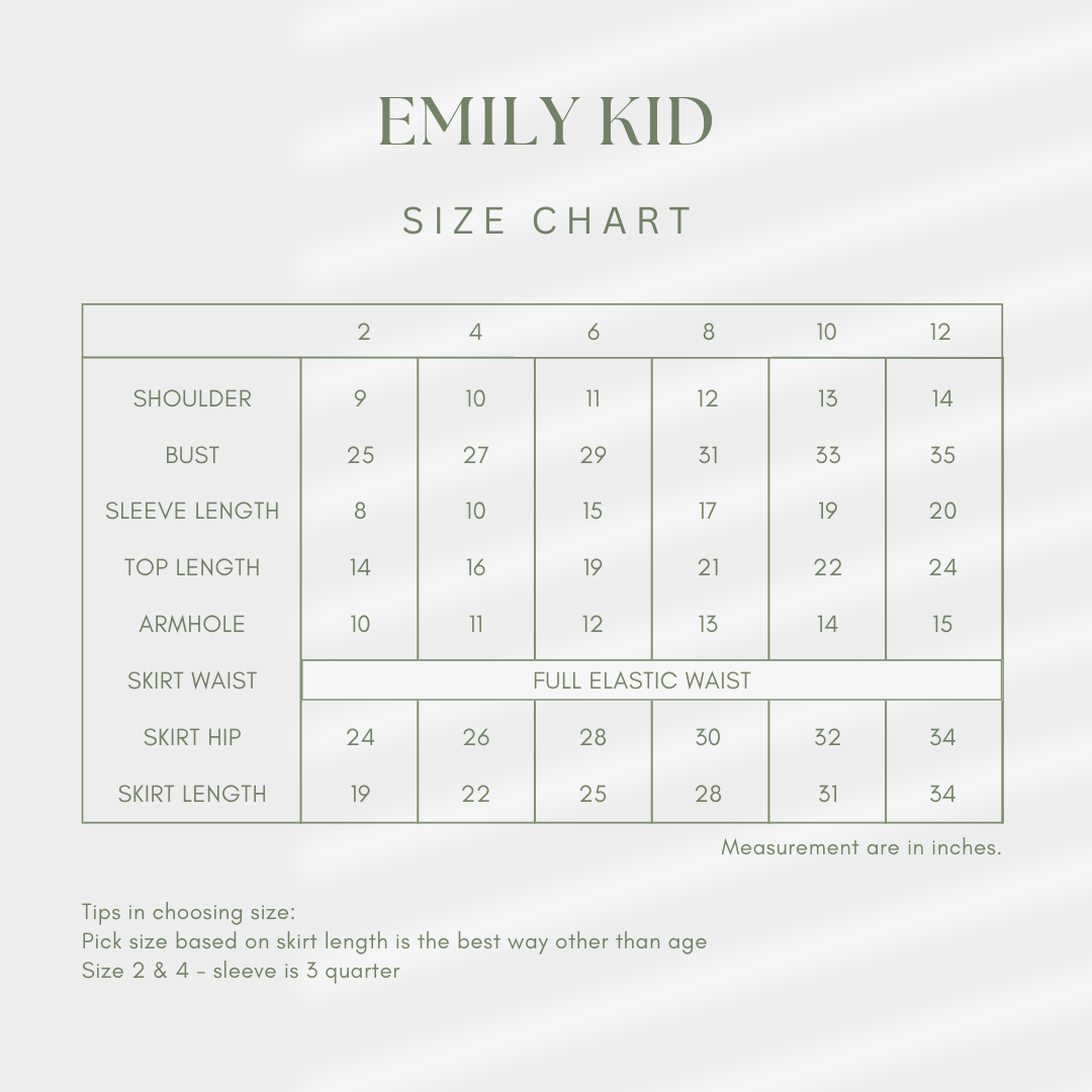 chart emily kid