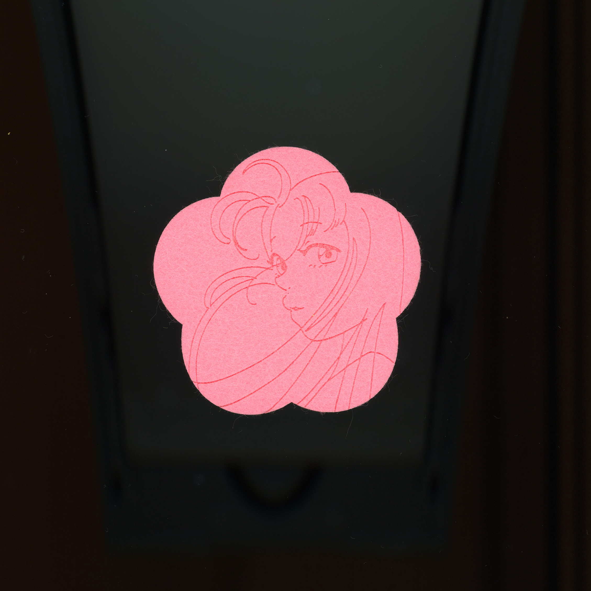 花花杯墊