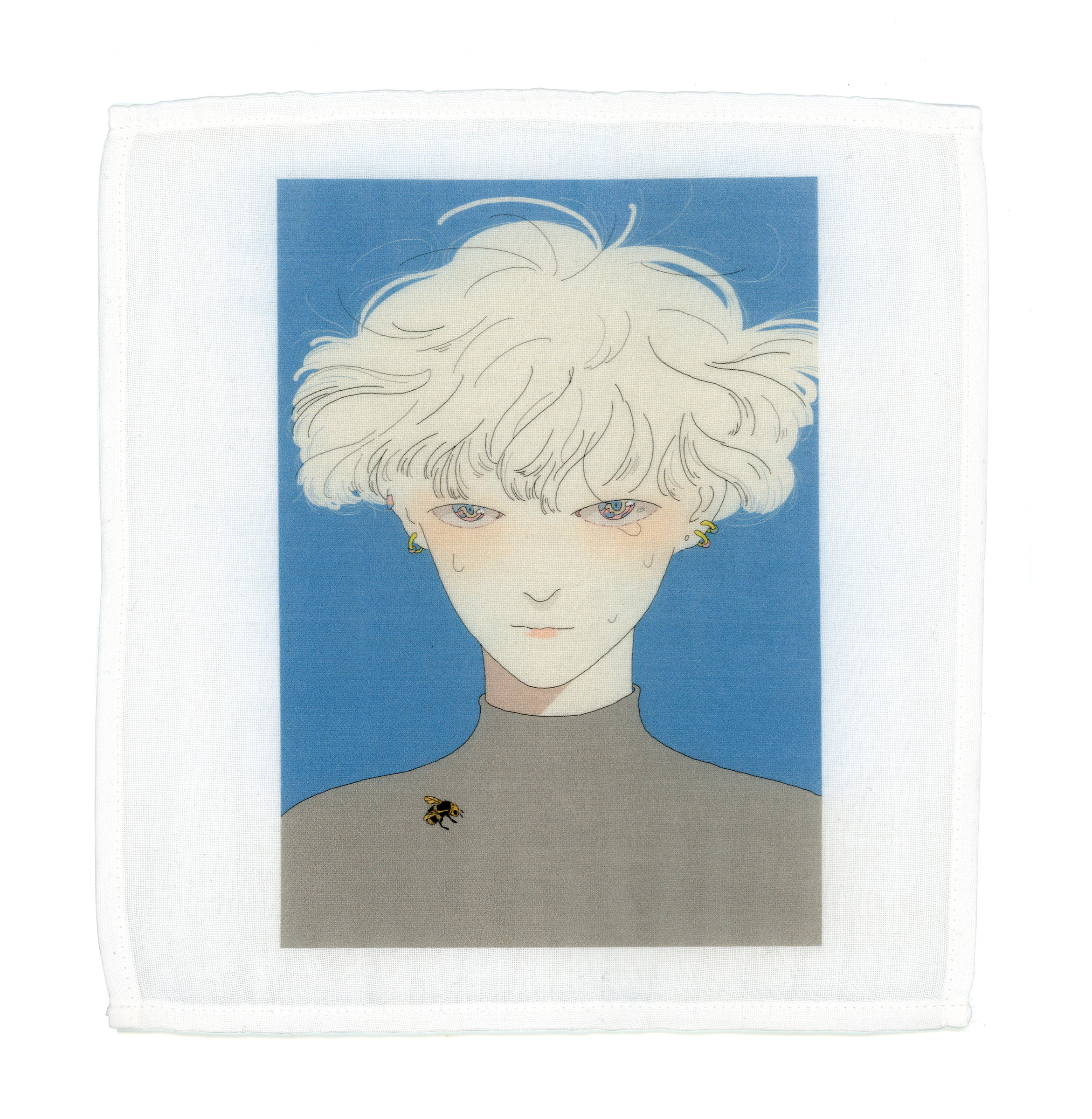 In The Garden Boy Handkerchief