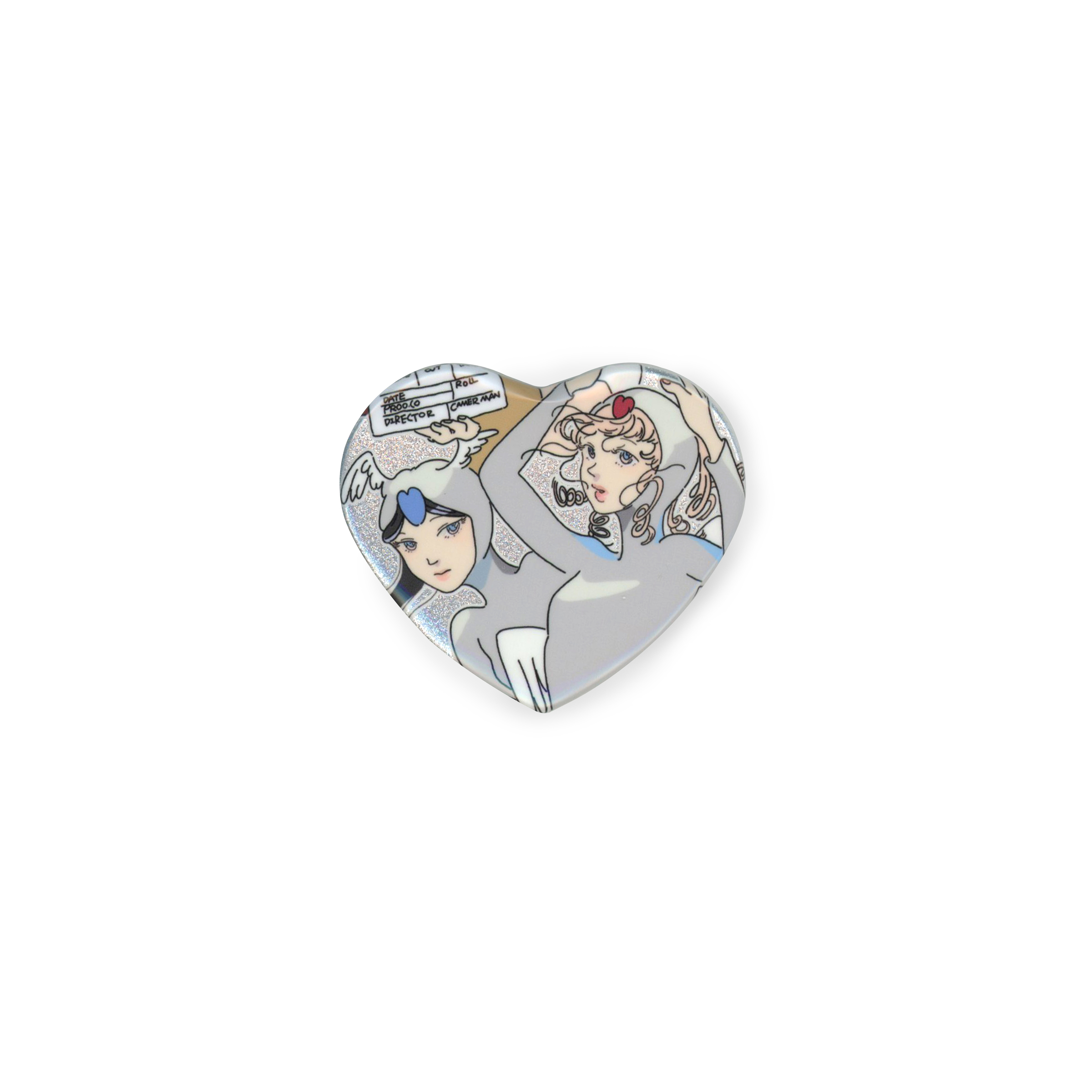 Graduation film silver Badge