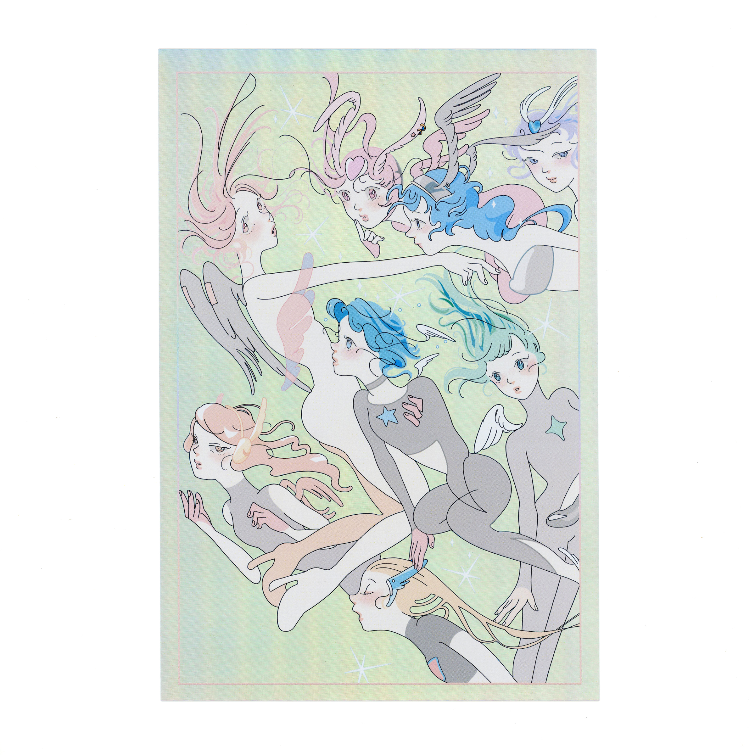 angels laser card