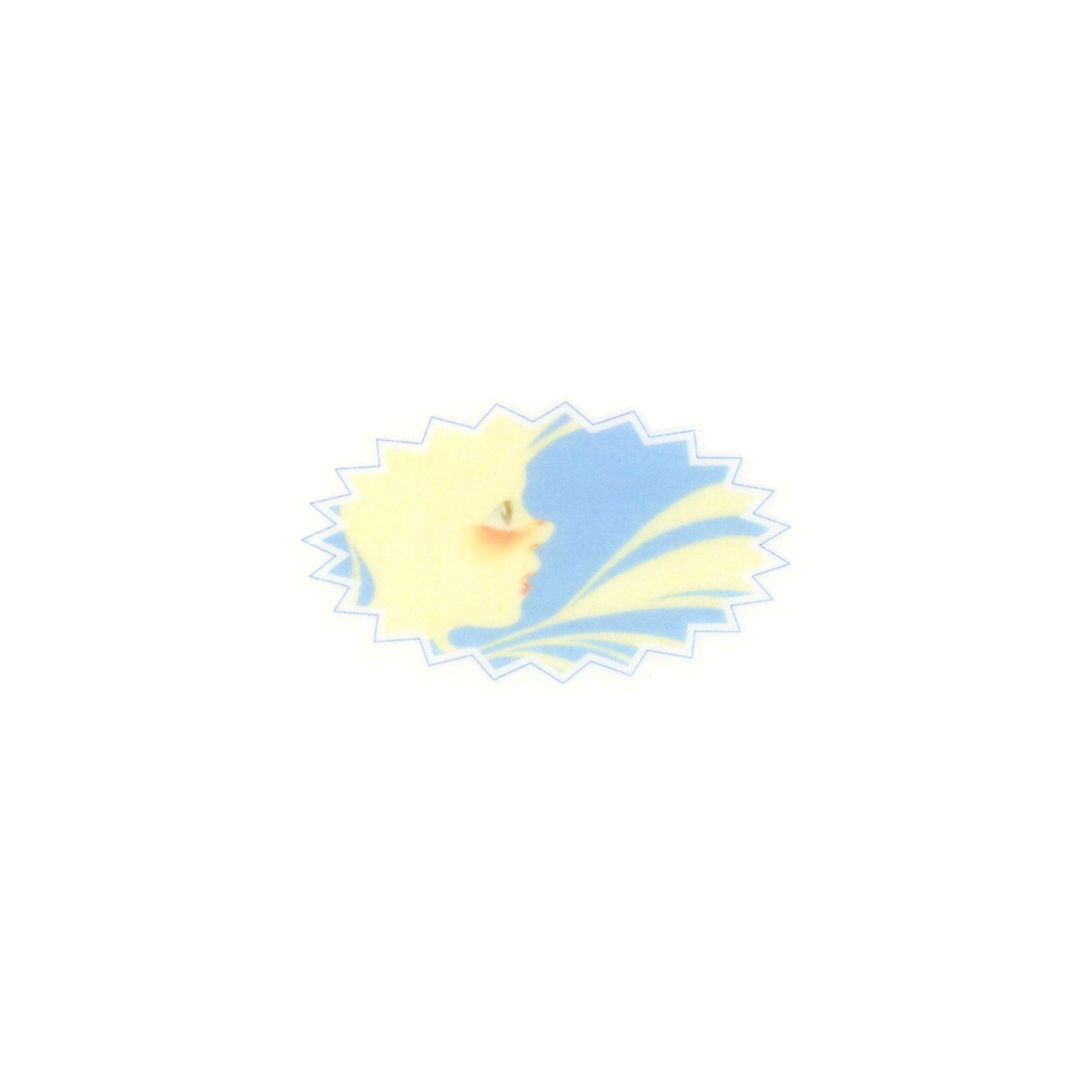 透明sticker-ultramarine blue
