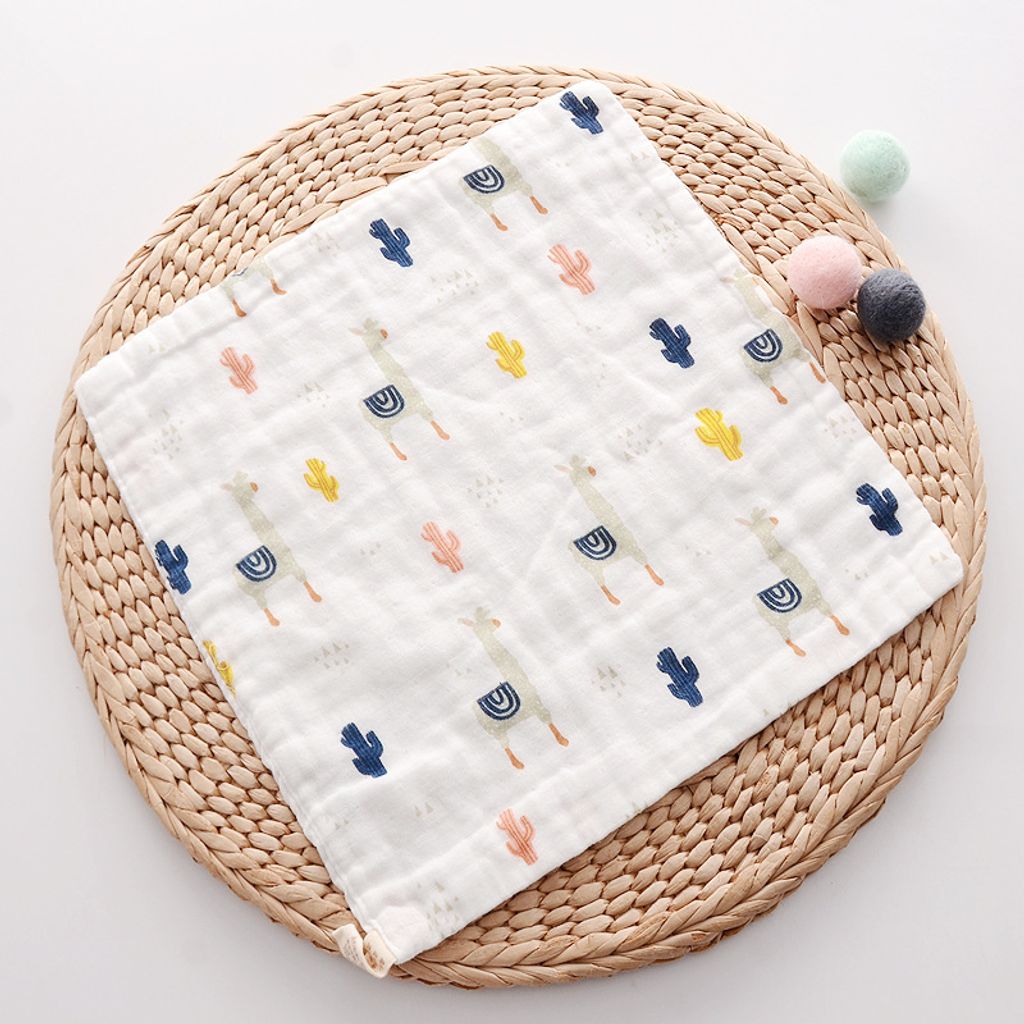 【口水巾】六層紗高密度-洗澡巾/紗布巾
