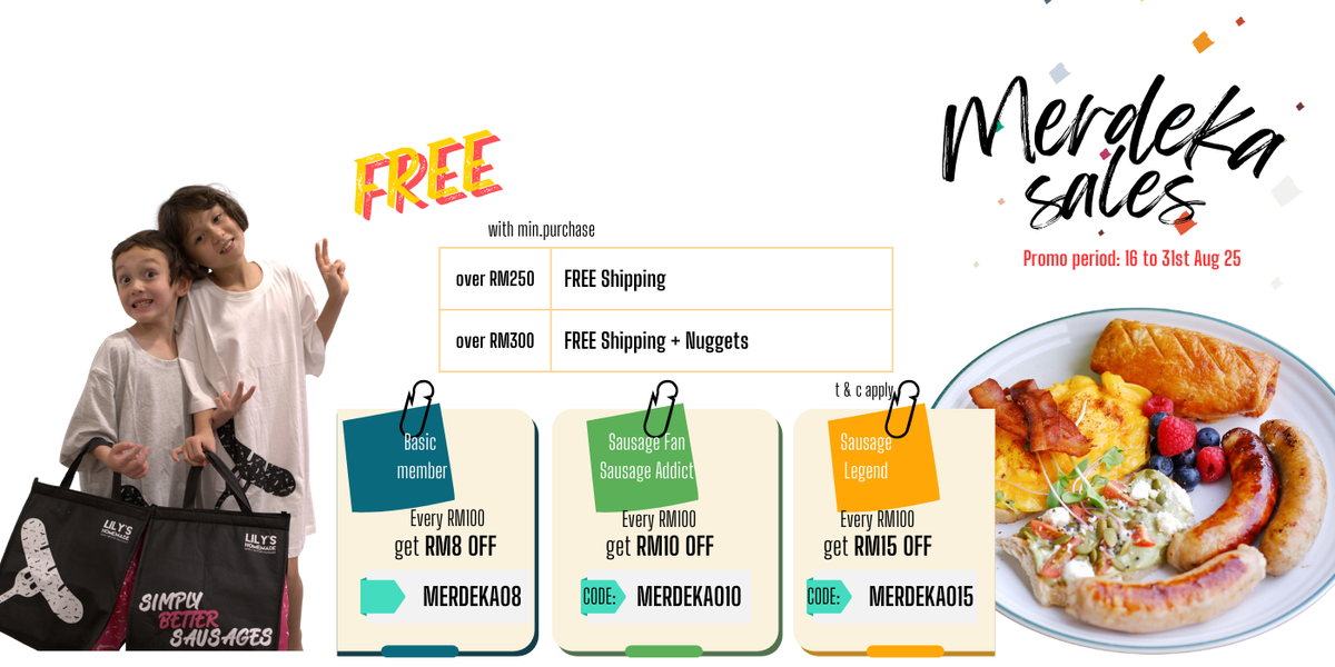 Lily’s Homemade Merdeka Sales 2025 – Terms & Conditions