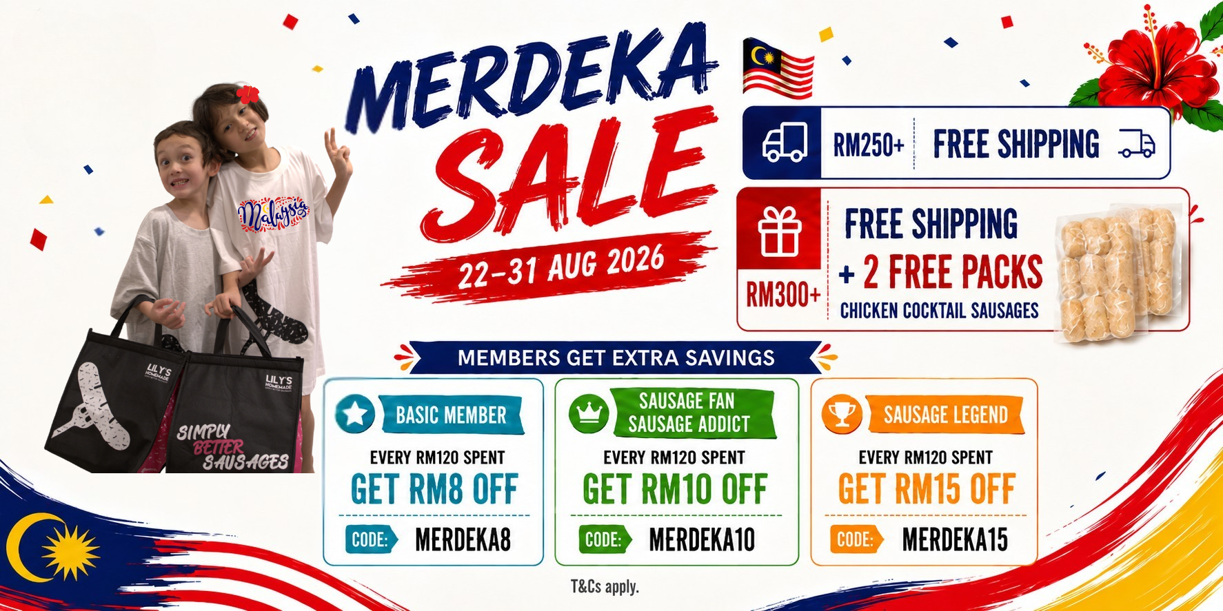 Lily’s Merdeka Sale 2026 – Terms & Conditions