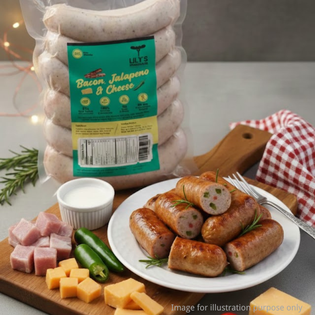 lilys-homemade-bacon-jalapeno-&-cheese-sausage-healthy-protein-kids-malaysia