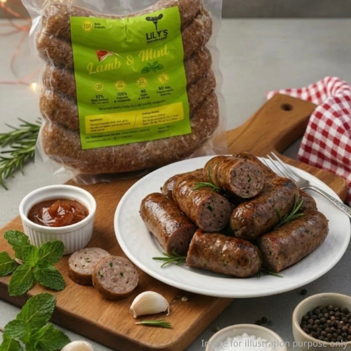 lilys-homemade-lamb-&-mint-sausage-pork-free-healthy-protein-kids-malaysia