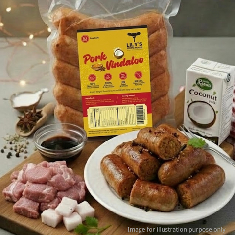 lilys-homemade-pork-vindaloo-sausage-healthy-protein-kids-malaysia