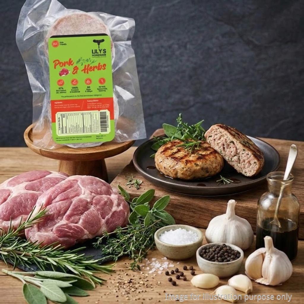 lilys-homemade-pork-&-herbs-burger-patties-healthy-protein-kids-malaysia