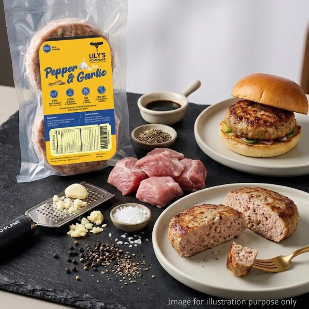 lilys-homemade-pepper-&-garlic-burger-patties-healthy-protein-kids-malaysia