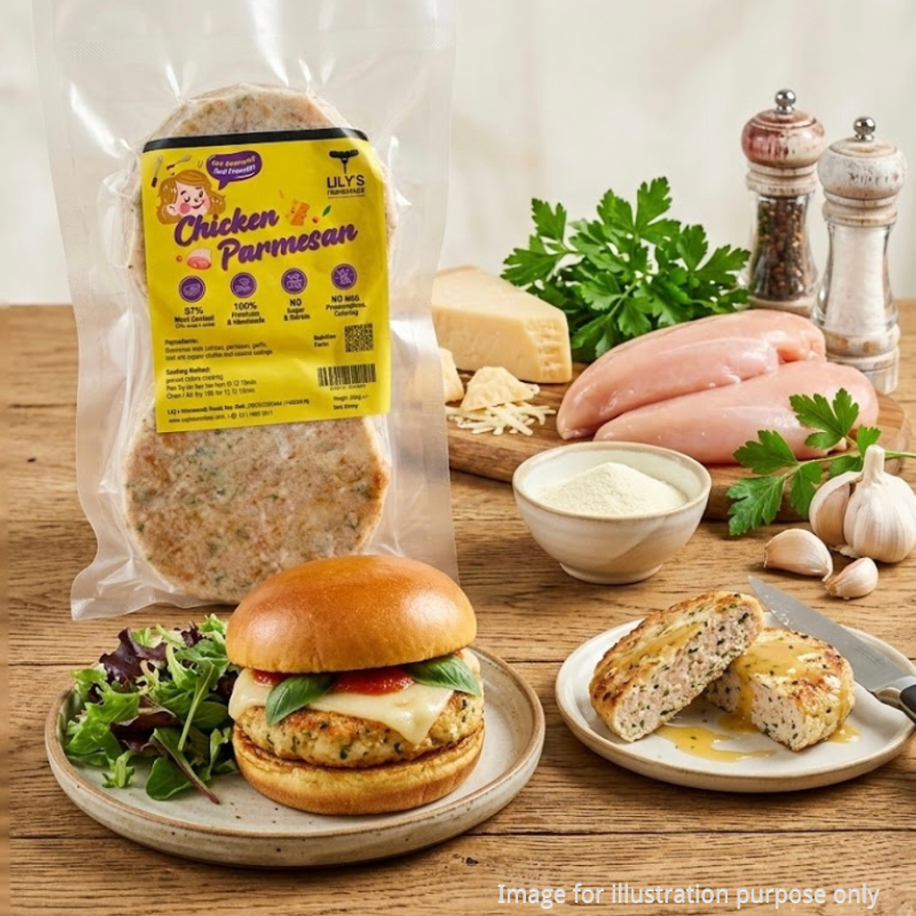 lilys-homemade-chicken-parmesan-burger-patties-healthy-protein-kids-malaysia