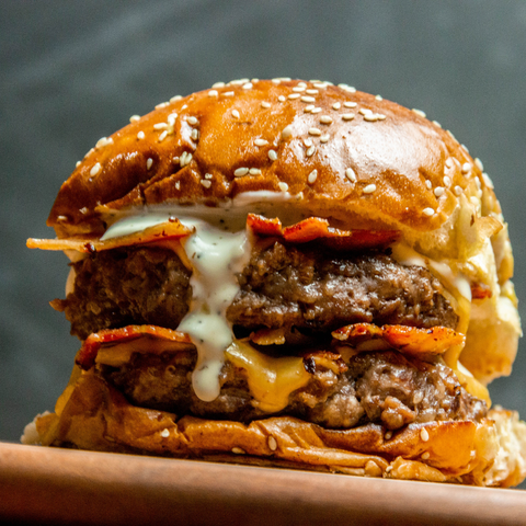 Parmesan & Parsley Pork burger