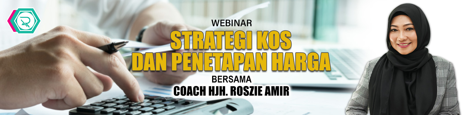 Banner Form Webinar Strategi Kos dan Penetapan Harga