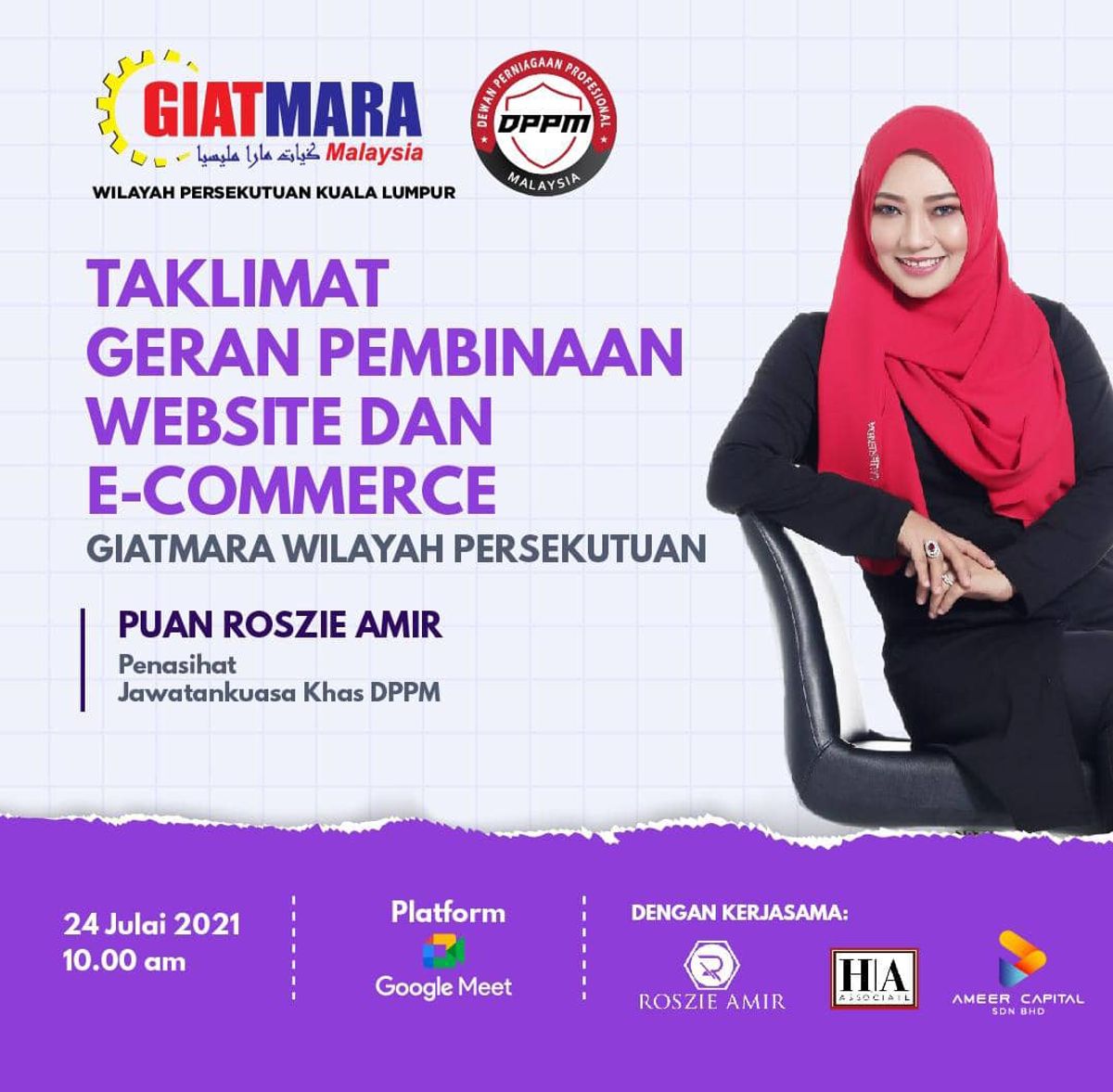 Taklimat Geran Pembinaan Website dan e-Commerce