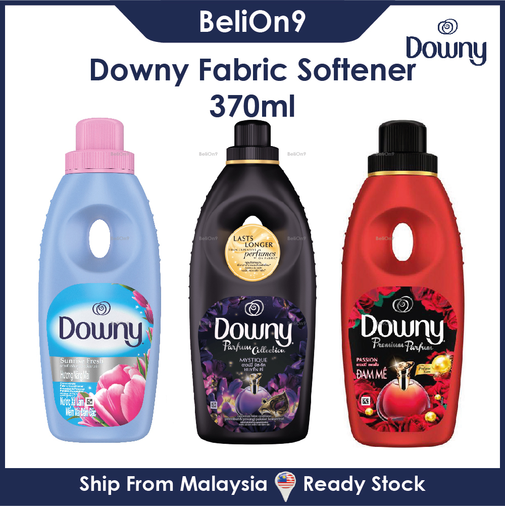 [BeliOn9] Downy Concentrate Fabric Conditioner 370ml Bottle Packaging - Sunrise fresh Mystique Perfume Passion
