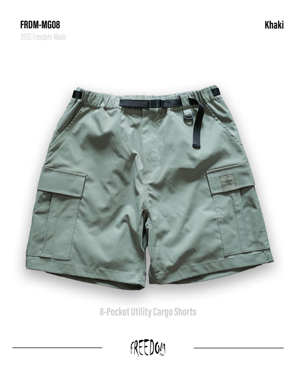 FRDM-MG08 Khaki-Green正面