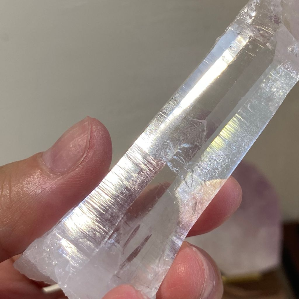 精品 哥倫比亞白水晶原礦 無傷 21F18001O 35.9g $2200 (6).JPEG