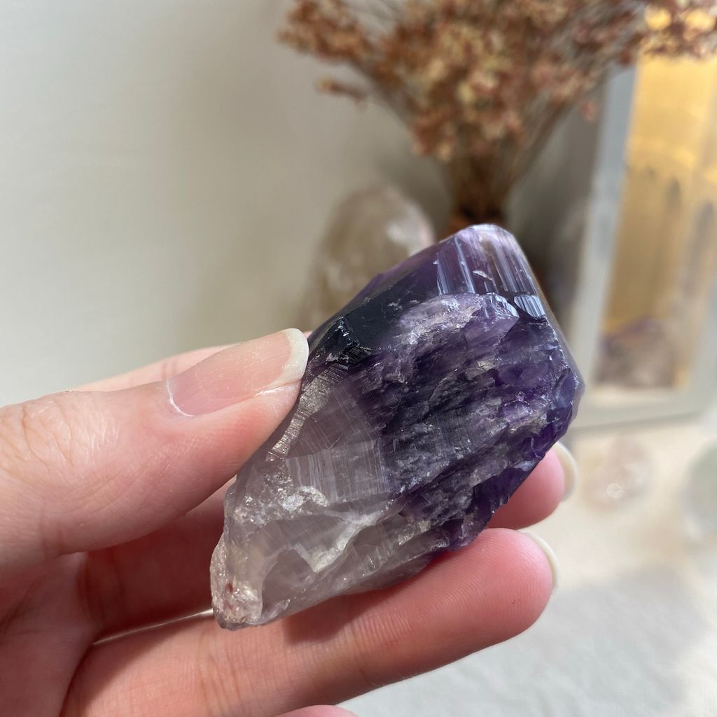 紫頭白水晶 21B18001E 47.6g $400(1).JPEG