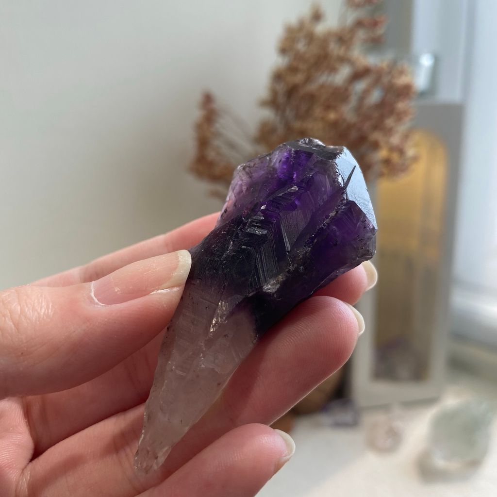 紫頭白水晶 21B18001P 24.8g $200(1).JPEG