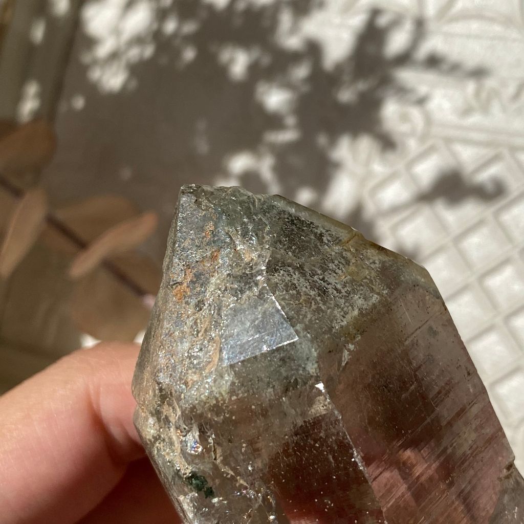 21I18007E 喜瑪拉雅白水晶(印度礦脈)茶幽 183.9g $2600(3).JPEG