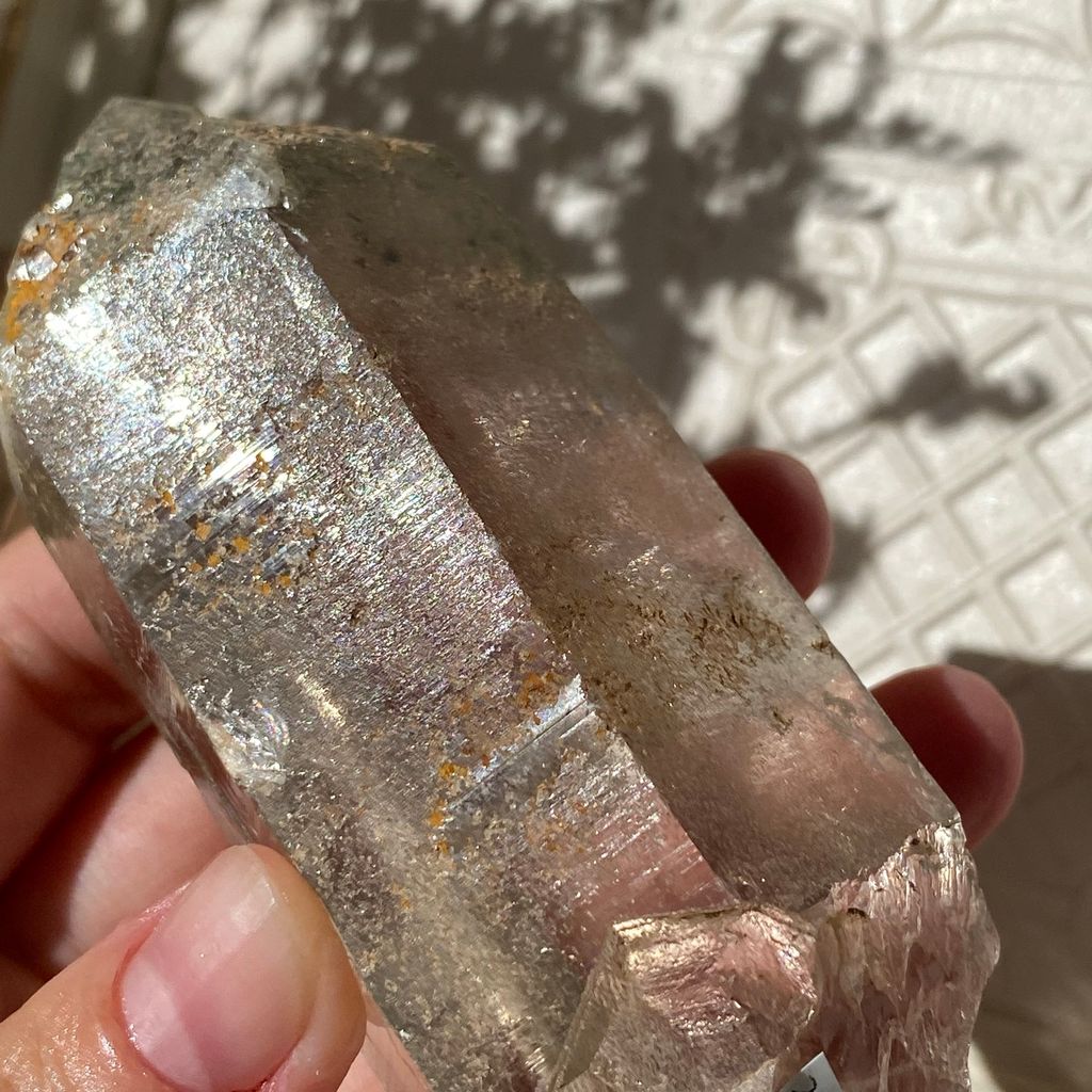 21I18007E 喜瑪拉雅白水晶(印度礦脈)茶幽 183.9g $2600(6).JPEG