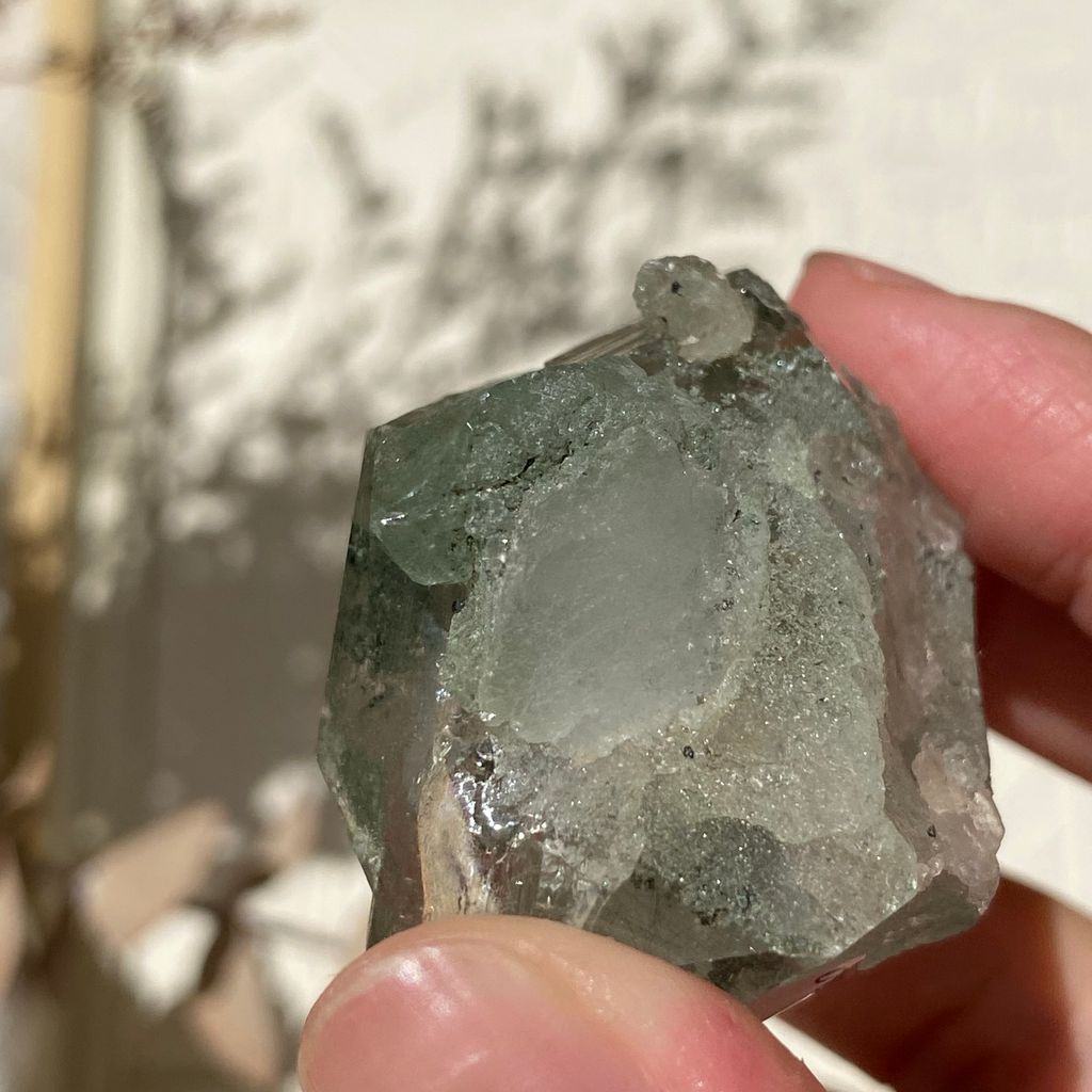 21I18007K 喜瑪拉雅白水晶(印度礦脈)茶幽 78.5g $1100(5).JPEG