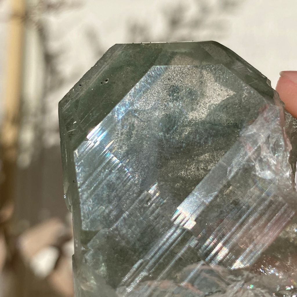 21I18007K 喜瑪拉雅白水晶(印度礦脈)茶幽 78.5g $1100(7).JPEG