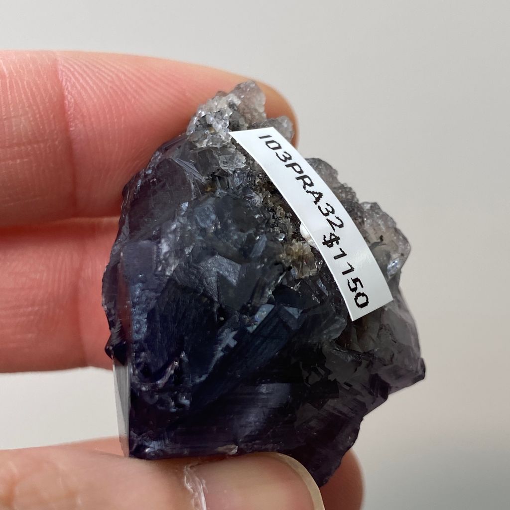 紫雨礦袋 I 英國日光螢石 25.2g $1150 I03PRA32 (6)