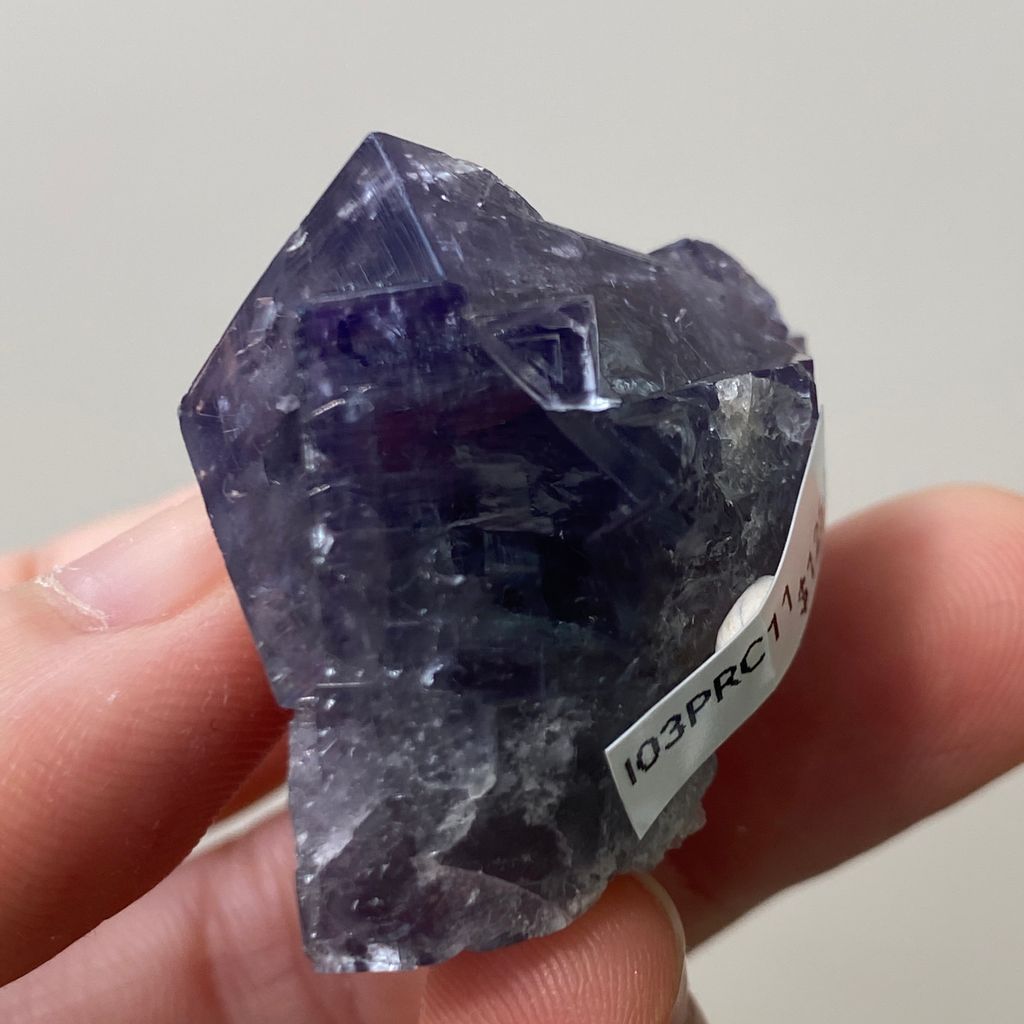 紫雨礦袋 I 英國日光螢石 27.3g $1250 I03PRC11 (6)