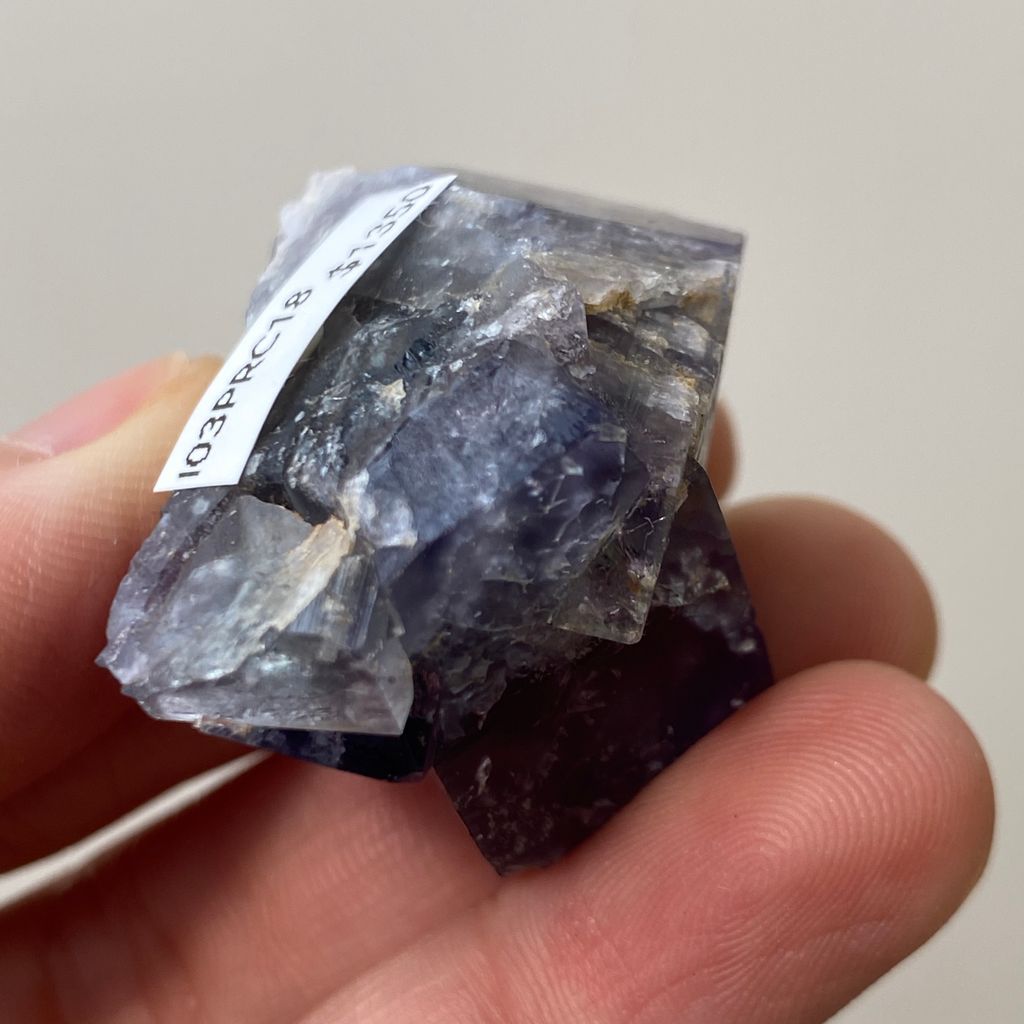 紫雨礦袋 I 英國日光螢石 30.3g $1350 I03PRC18 (8)