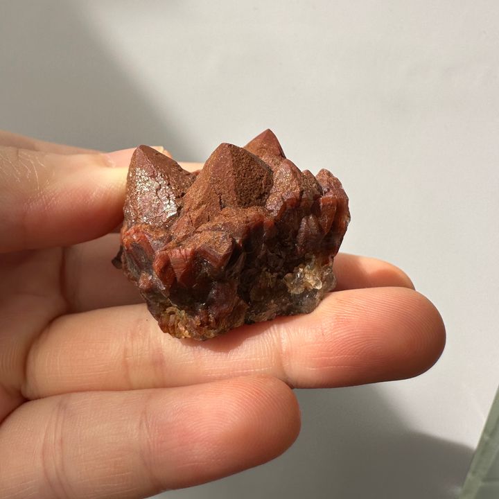22E18001H摩洛哥紅仙人掌晶簇 32.9g $1000 (2)