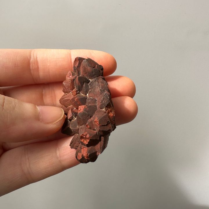 22E18001O 摩洛哥紅仙人掌晶簇 22.3g $750 (2)