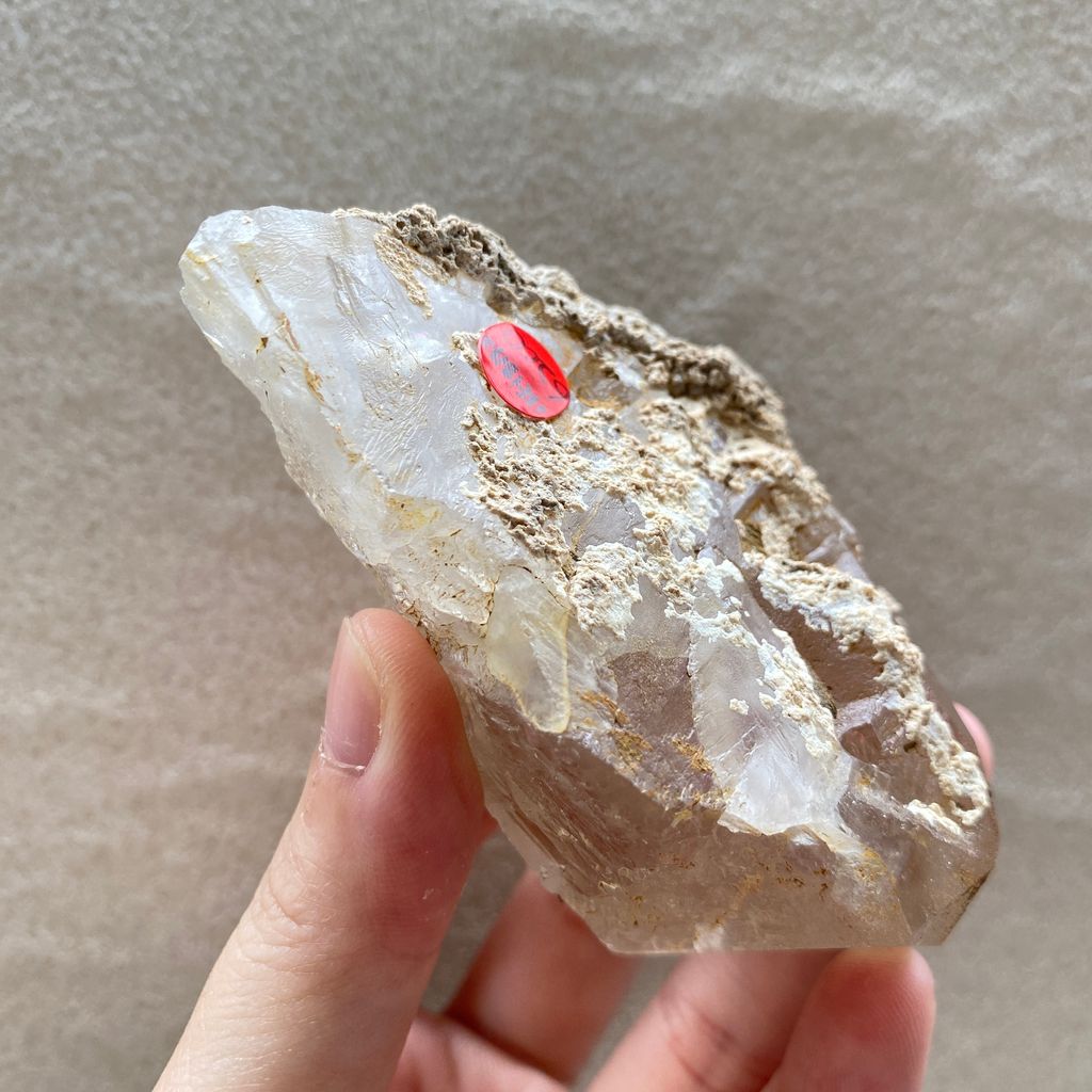 23E18A2 巴基斯坦哈休比封閉式扭旋水晶 169.1g $6200 (6)