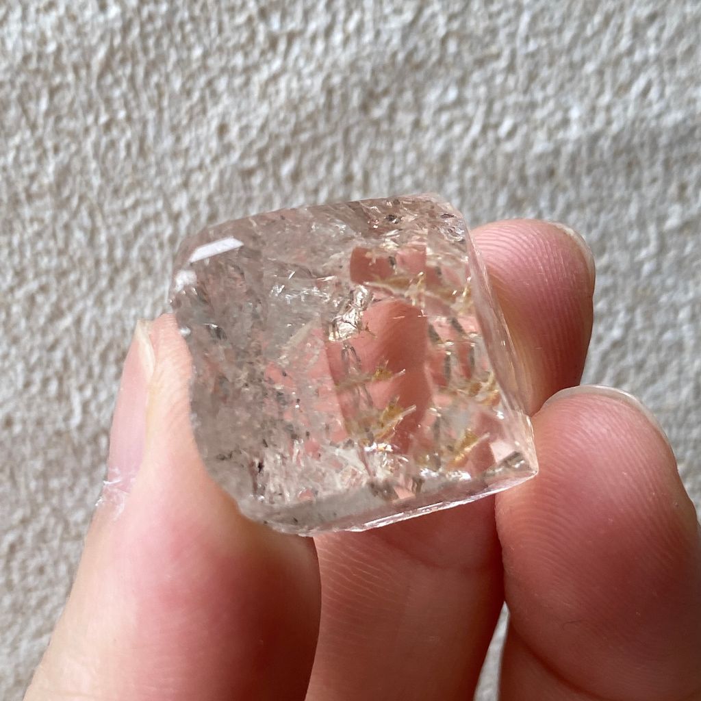 23E41A5 巴基斯坦香檳托帕 12.9g $1900(9)
