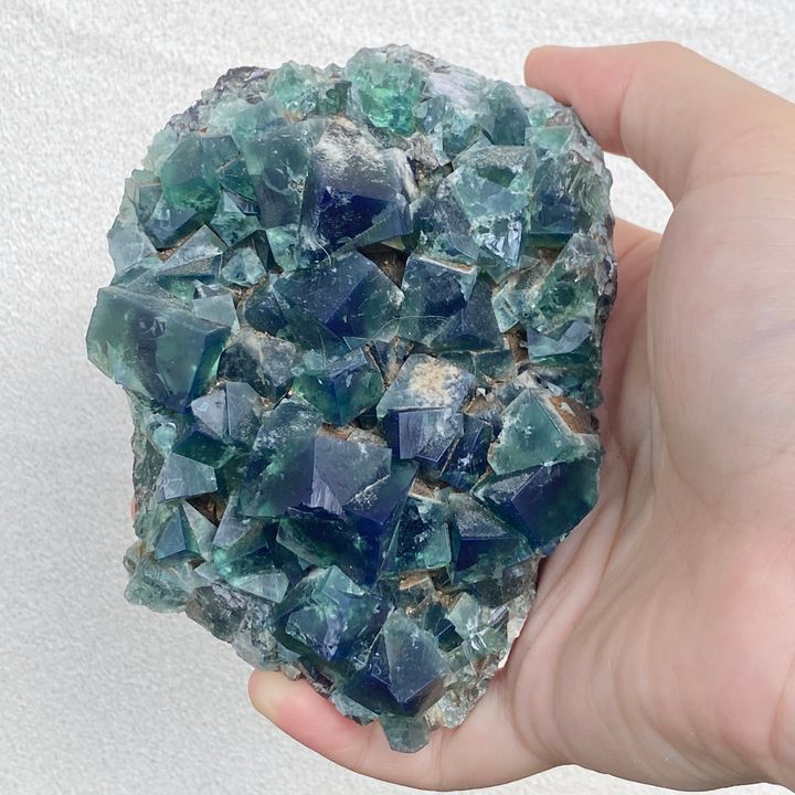 Greedy Hog ｜ 英國日光螢石 395.5g 23F03GHA6 (1)
